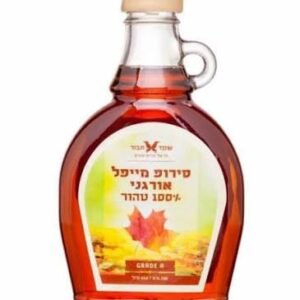 סירופ מייפל אורגני 100% טהור